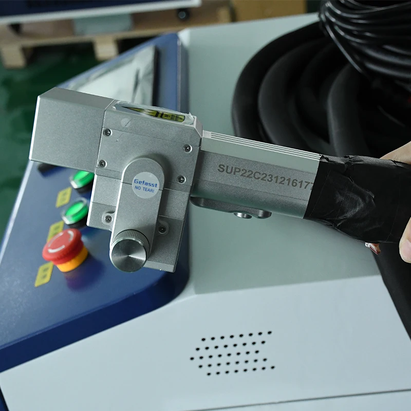 Industrial Laser For Cleaning - SUP22C 휴대용 레이저 클리닝 헤드 신형