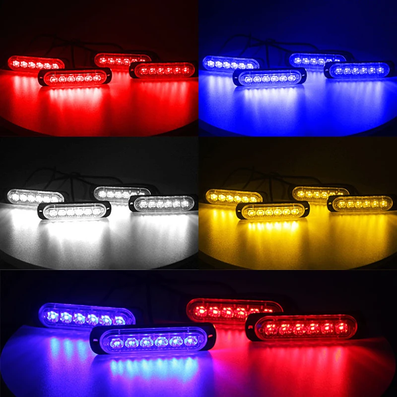 Industrial Laser Pointer 24V - 24 LED 스트로브 라이트 무선 자동차