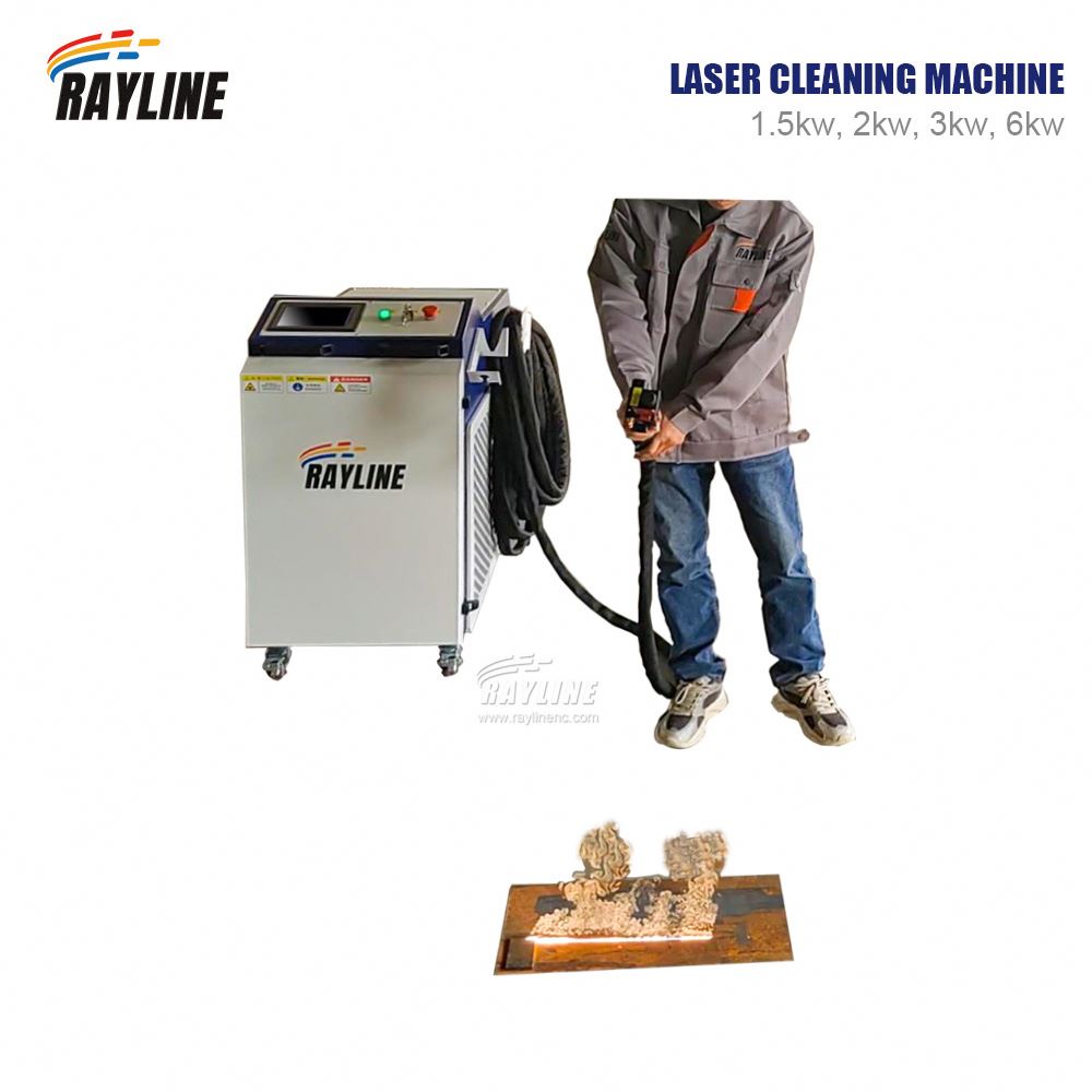 Industrial Laser Paint Removal - 산업용 레이저 세척기 3000W 펄스 광섬유