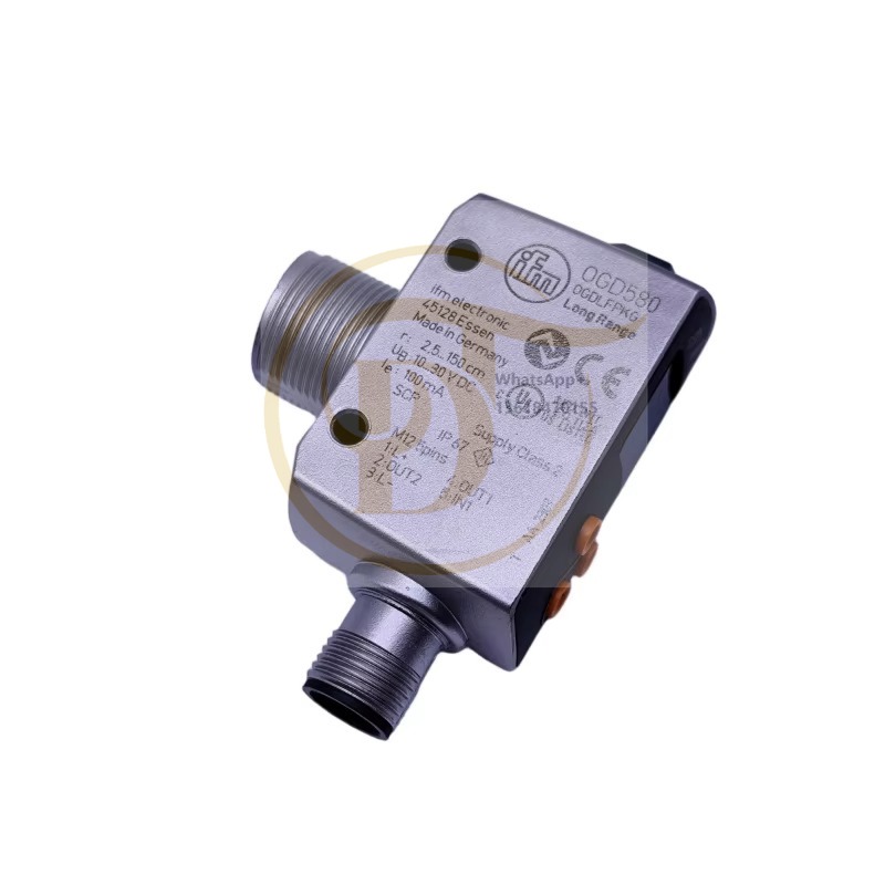 Industrial Laser Distance Sensor - IFM OGD580 산업 자동화용 IO-Link 기능을