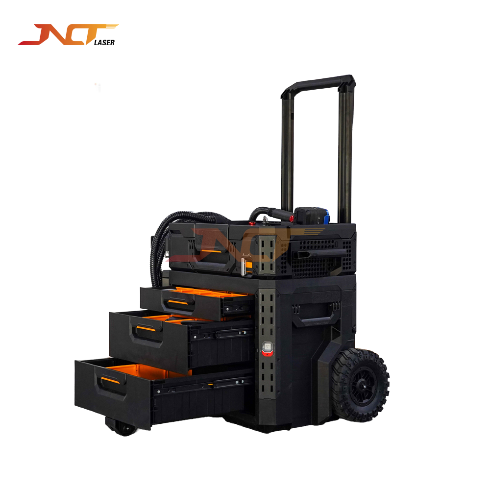 Industrial Laser Paint Removal - 300W 스택형 산업용 레이저 클리닝 머신,