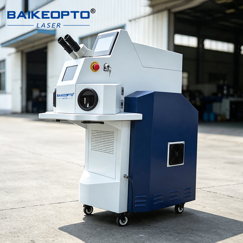 Industrial Grade Laser Welder - BK-YJW200D 수직형 외부 물탱크 주얼리 용접기