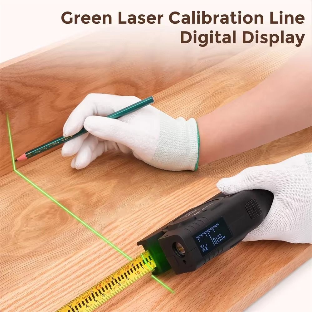 3-in-1 레이저 줄자, 접이식 충전식 디지털 줄자, - Industrial Laser Distance Sensor 리뷰 및 가격