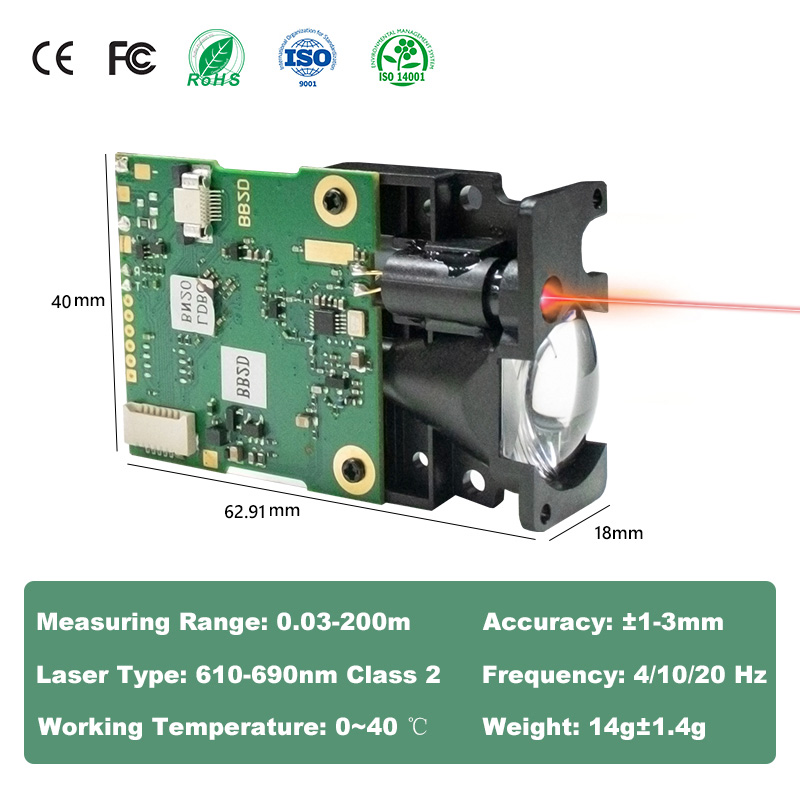 LDJ 레이저 거리 센서 200m UART 레이저 거리 - Industrial Laser Distance Sensor 리뷰 및 가격