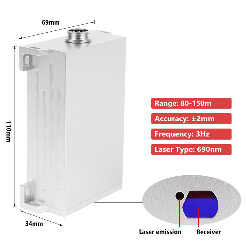새로운 IP67 터널 측량 산업용 레이저 측정 센서 2 - Industrial Laser Distance Sensor 리뷰 및 가격