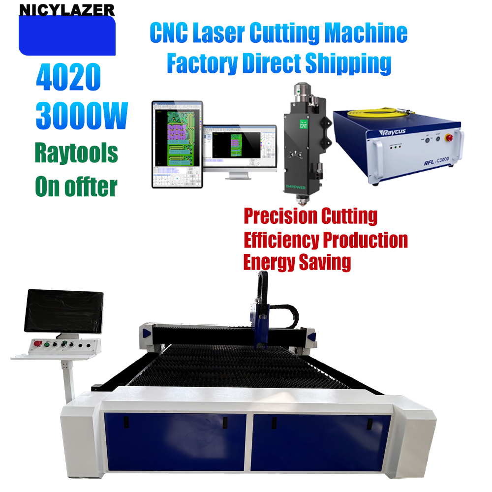 NICYLAZER CNC 3000W 4020 파이버 레 - Industrial Fiber Laser Cutting Machine 리뷰 및 가격