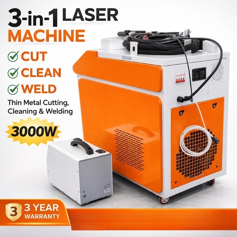 용접기 3 in 1 레이저 클리닝 머신 금속 도구 세척 - Industrial Laser Welding Machine 리뷰 및 가격