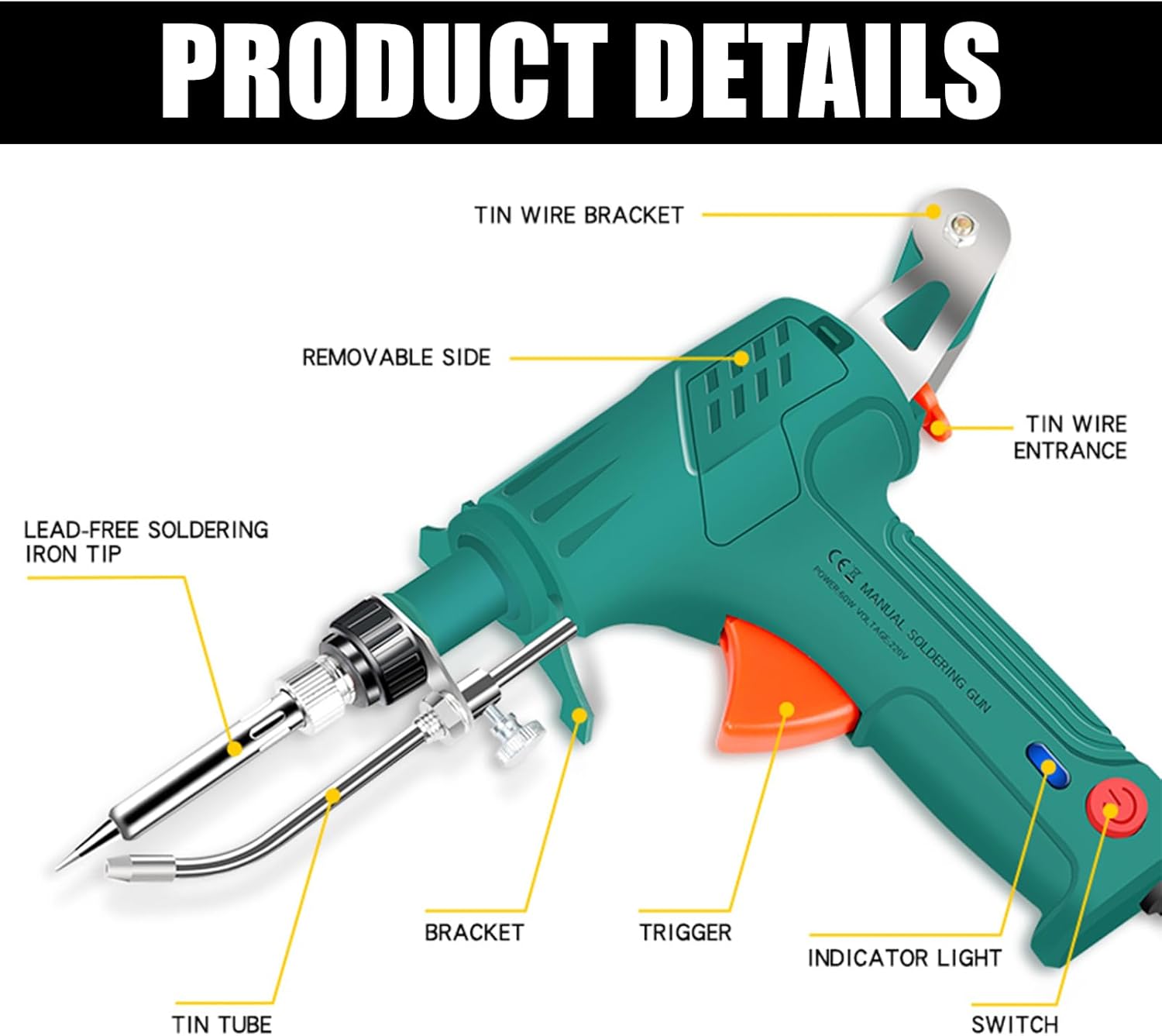60W 110V/220V 전기 납땜 인두 다기능 납땜  - Industrial Laser Welding Tool 리뷰 및 가격