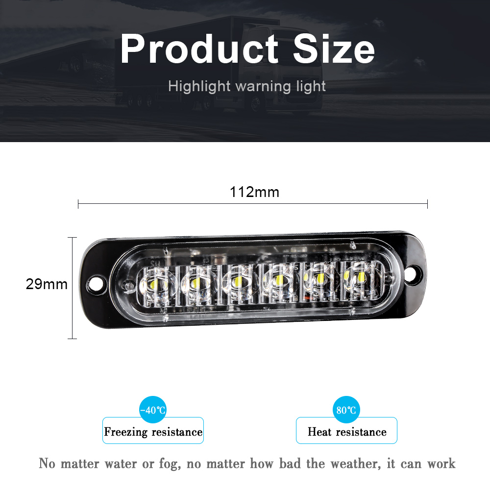 6 LED 스트로브 경고등 스트로브 비상 그릴 깜박이  - Industrial Laser Pointer 24V 리뷰 및 가격